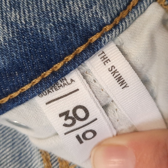 Ann Taylor LOFT Distressed Skinny Jeans - Picture 5 of 8